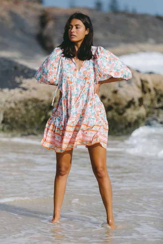 Flower Child Smock dress