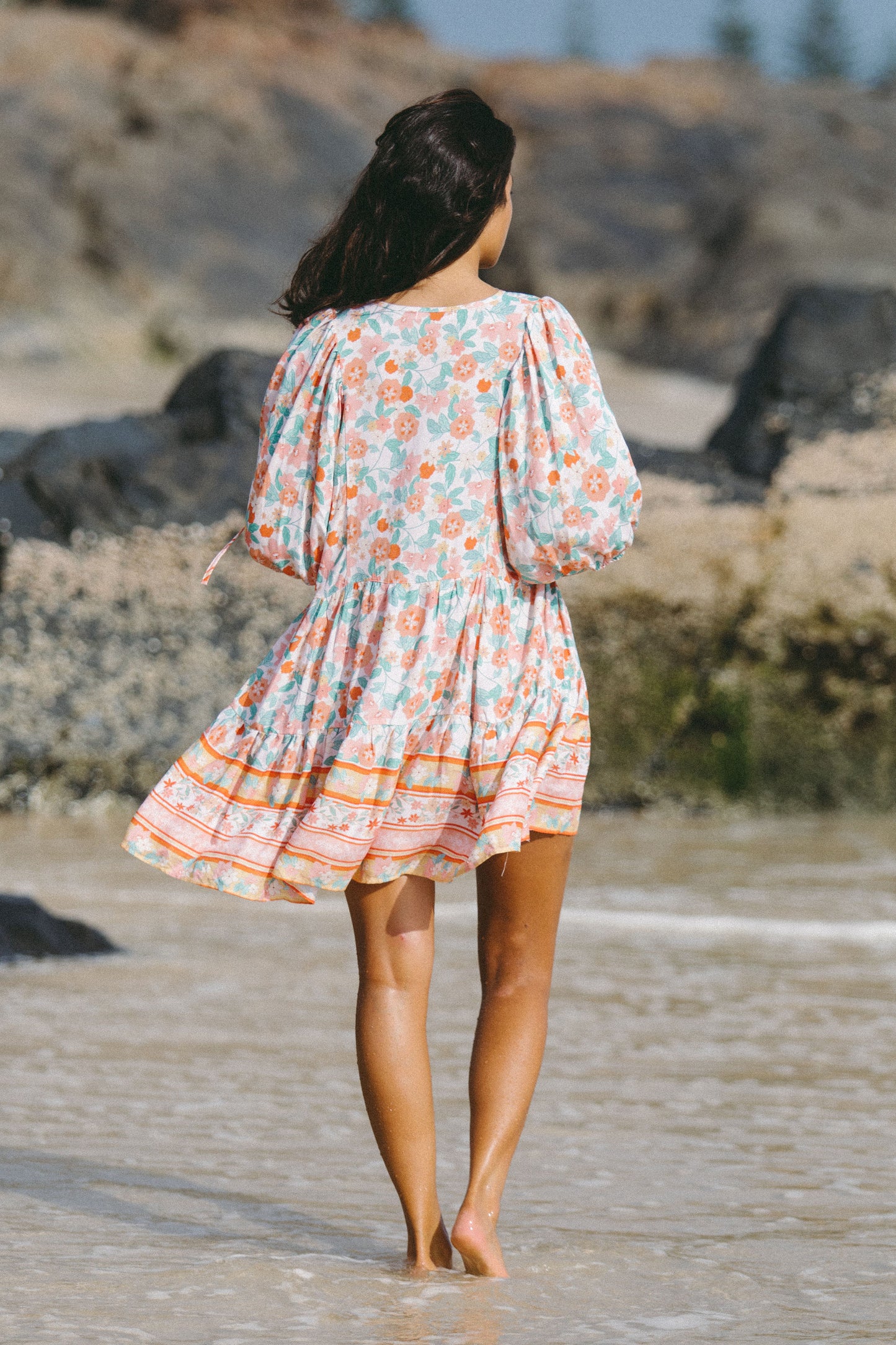 Flower Child Smock dress