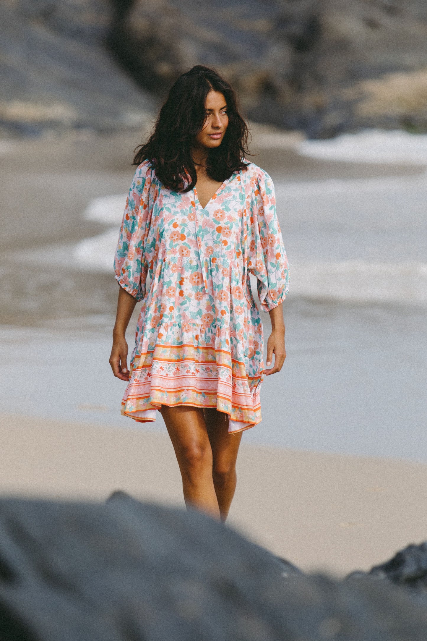 Flower Child Smock dress